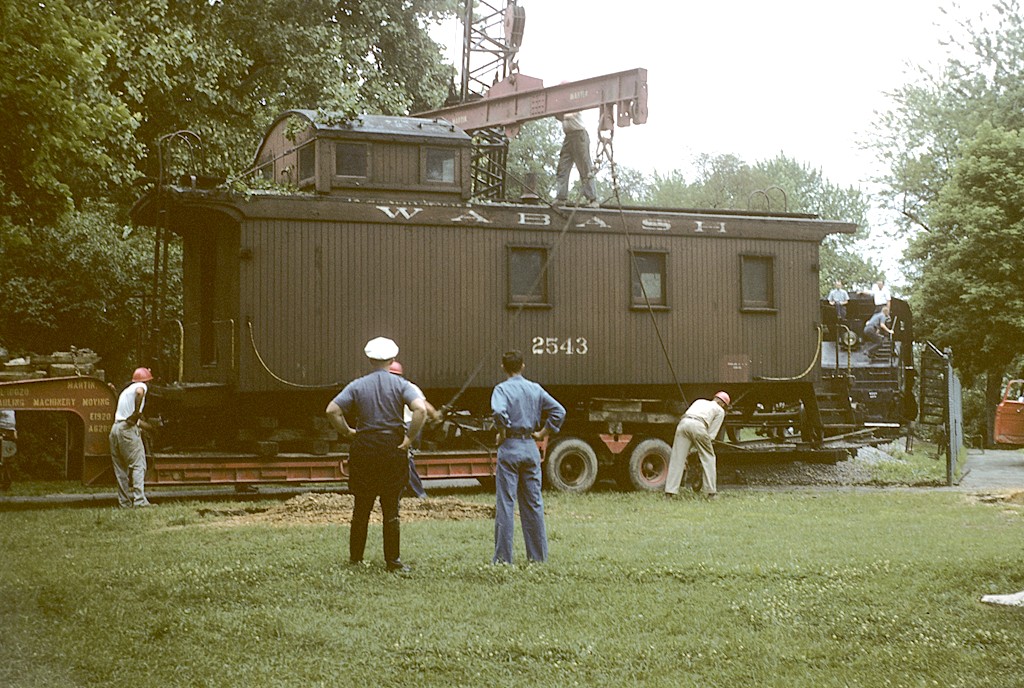 Wabash caboose 2543